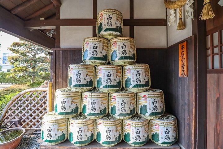 Sake Brewery og Japanese Life Experience Tour i Kobe