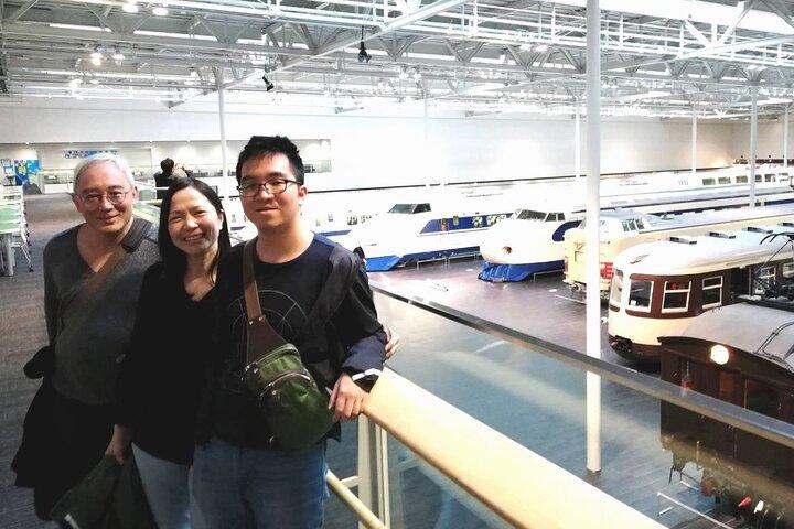 Geleide halve dagtour (PM) naar Toyota Commemorative Museum & SCMAGLEV Railway Park