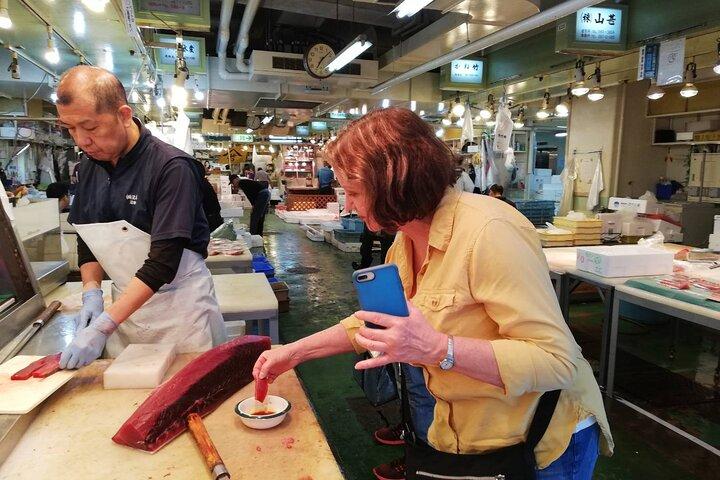 Excursion privée en matinée au Marché aux poissons Yanagibashi et activité sushis à Nagoya