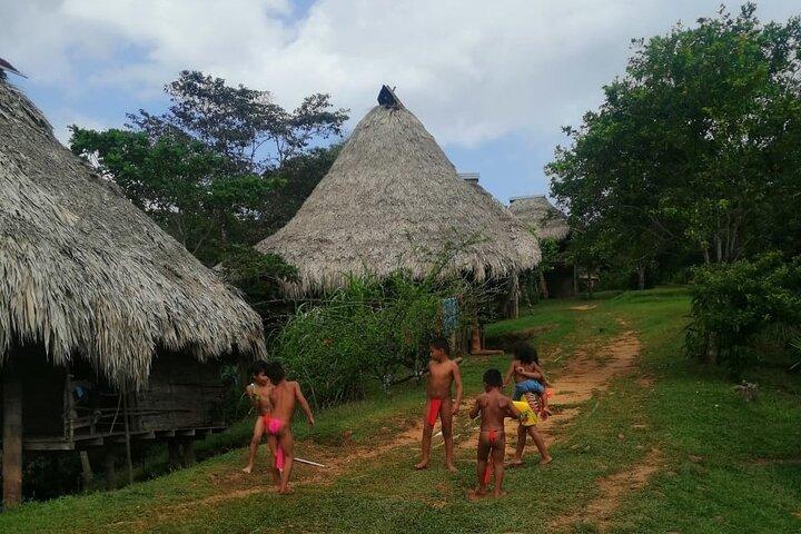 Private Embera Village Eco-Culturele Tour, jungle-waterval en wandelen in de natuur