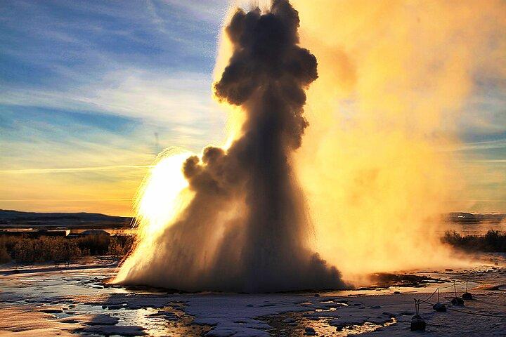 Dagstur till Golden Circle och Blue Lagoon från Reykjavik