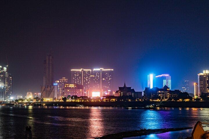 Krydstogt og spis langs Phnom Penhs skyline