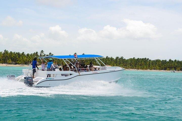 Heldags privat Punta Cana saona-tur med speedbåd