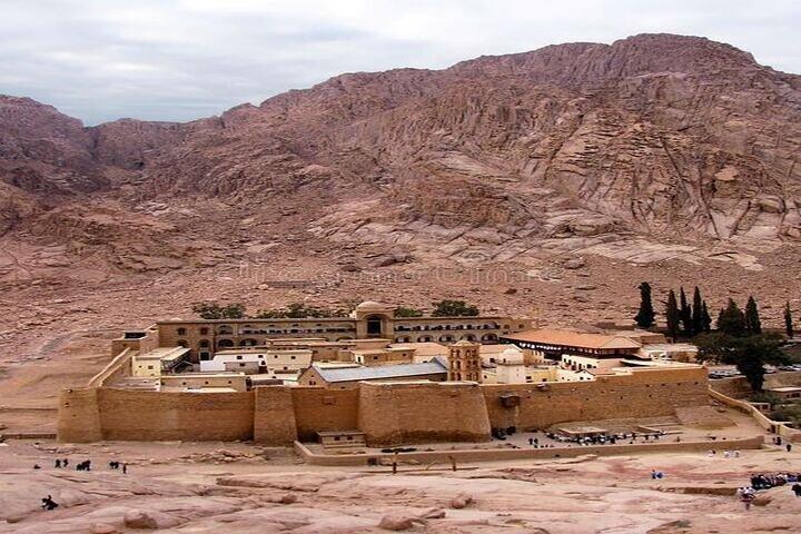 Private Sonnenaufgangsfahrt zum Moses Mountain und St. Catherine Monastery