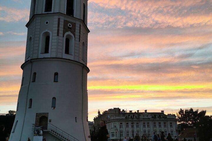 Romantique Visite privée à pied à Vilnius