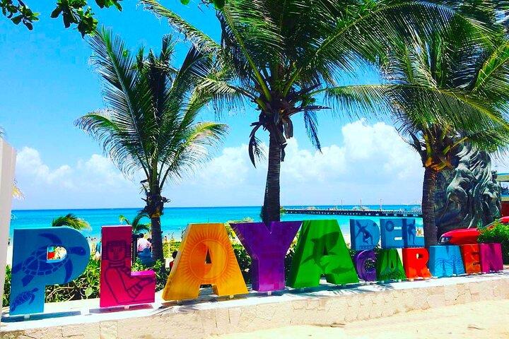 Privat overførsel: Cancun Lufthavn CUN til Playa del Carmen i SUV