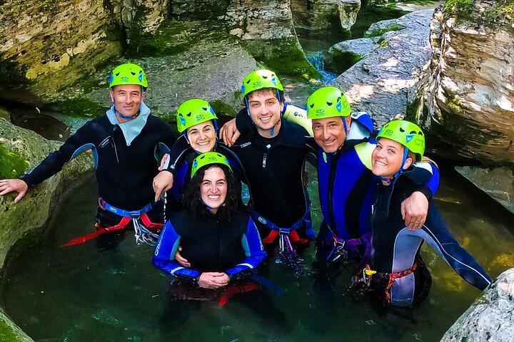 Canyoning in de Dolomieten (Lake Santa Croce, Val Maggiore)