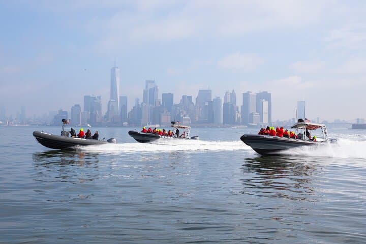 Statue of Liberty Speedboat Tour - from Chelsea Piers