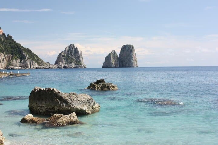Private Exclusive Capri Boat and Land Tour from Naples