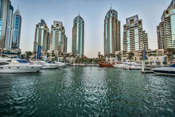 Dubai Marina Yacht Rental Private BASIS For 1 to 9 people