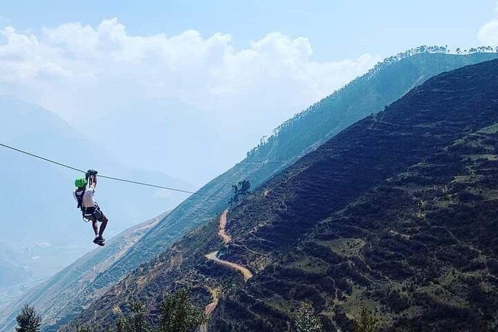 Aventure de canopée de la vallée sacrée (5 heures d'expérience aérienne)