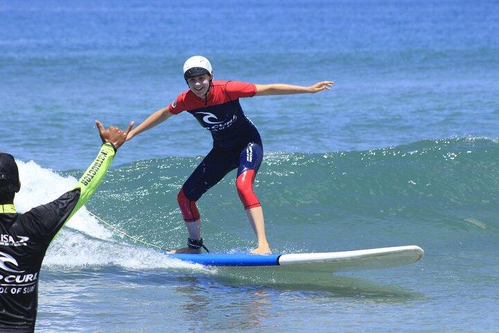 Leçon de surf privée
