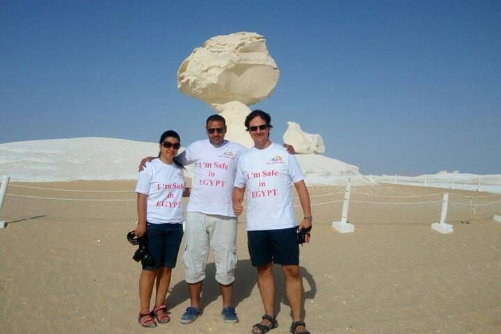 Day Trip To Baharya Oasis Visit Black And White Desert From Cairo