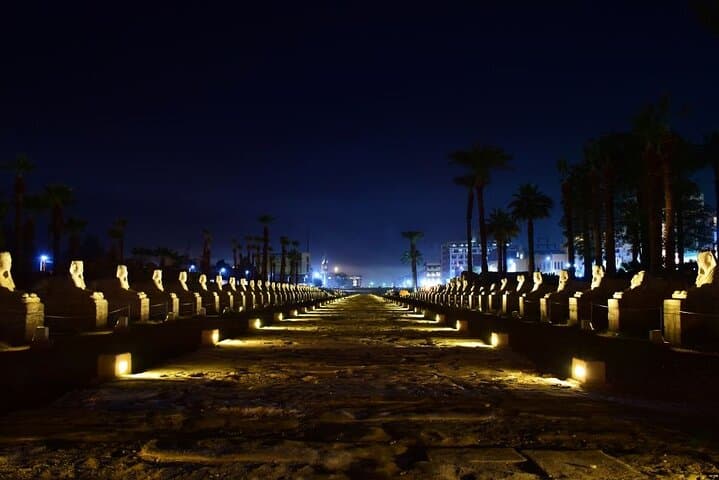 Luxor Sound and Light Show at Karnak Temple in Luxor