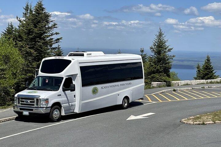 Tour in autobus premium narrato di Bar Harbor e Acadia National Park (3,5 ore)