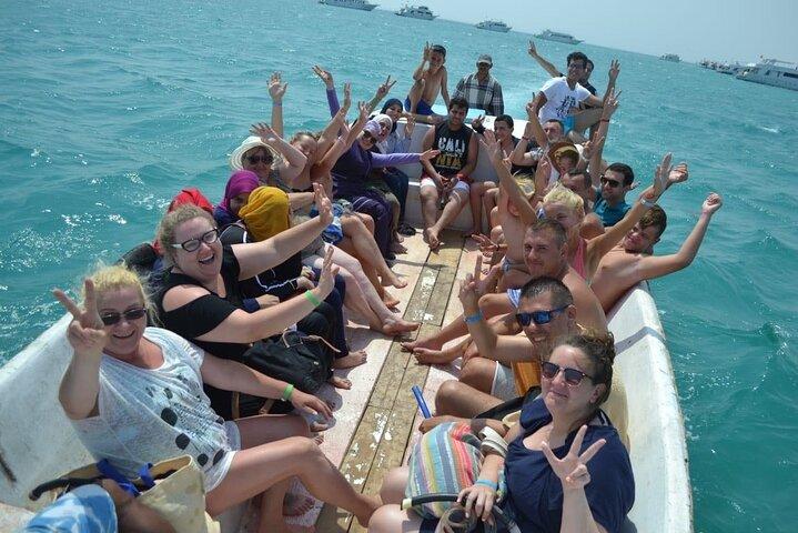Orange Bay Giftun Island Hurghada snorkeltrip