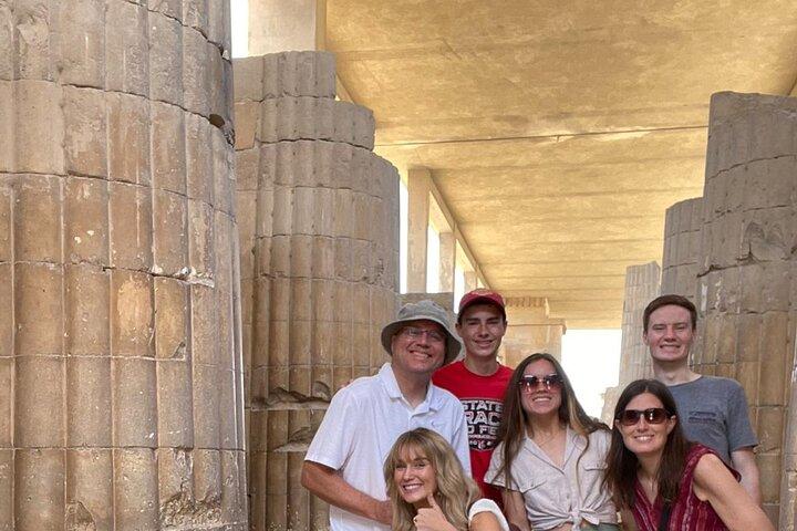 Giza Pyramid, Sakkara & Dahshur Full Day Private Guided Tour