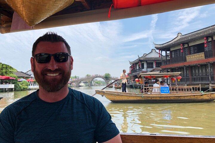 Shanghai privat rundtur: Zhujiajiao vattenstad och båttur