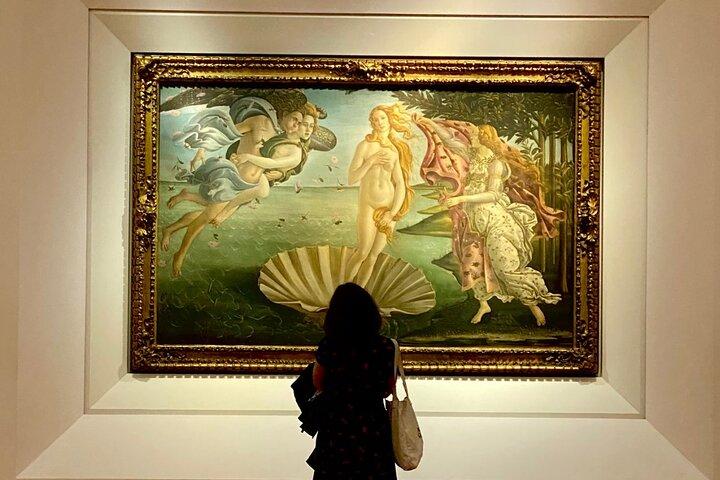 UFFIZI privat tur i Firenze Italien