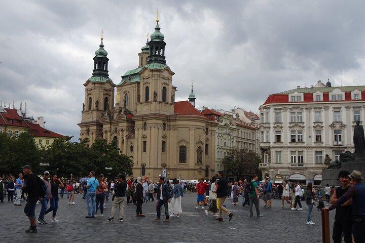 Visite à pied du vieux quartier de Prague, autoguidée