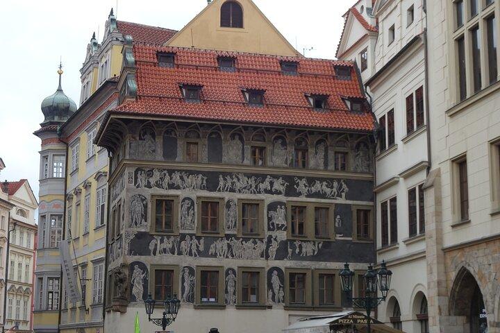 Visite à pied du vieux quartier de Prague, autoguidée