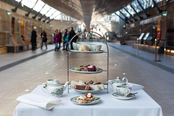 Chá da tarde e visita ao navio Cutty Sark em Londres
