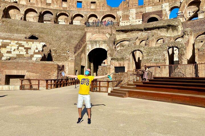 Colosseum & Forum Privétour + optionele Arena of ondergrondse