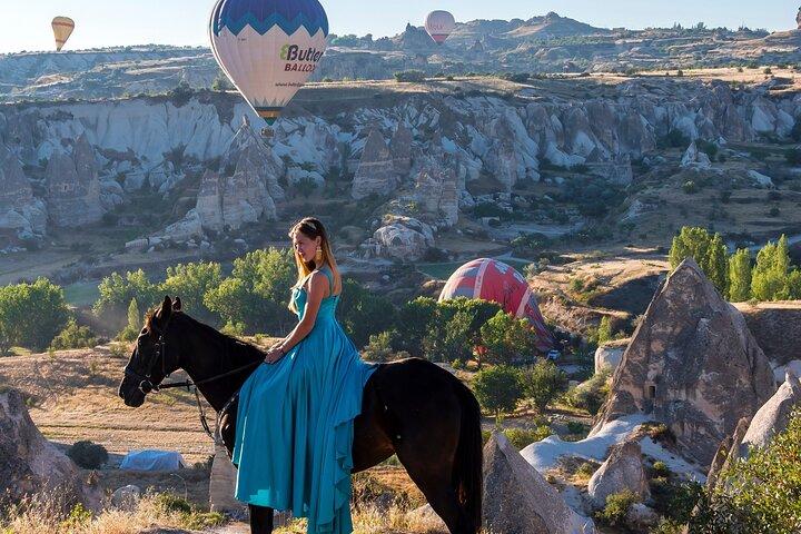 Équitation au lever du soleil en Cappadoce