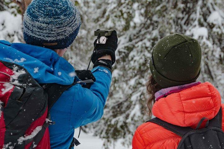 Schneeschuh-Abenteuer mit Eisfischen, Feuer und Überleben