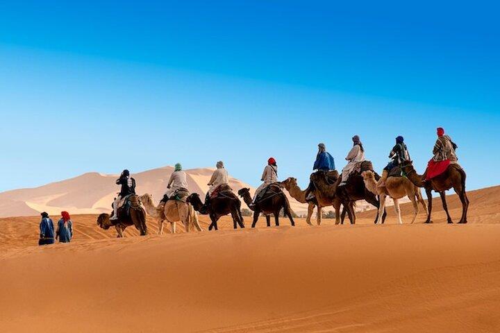 Tour por el desierto de Marruecos 4 días desde Marrakech al desierto de Merzouga