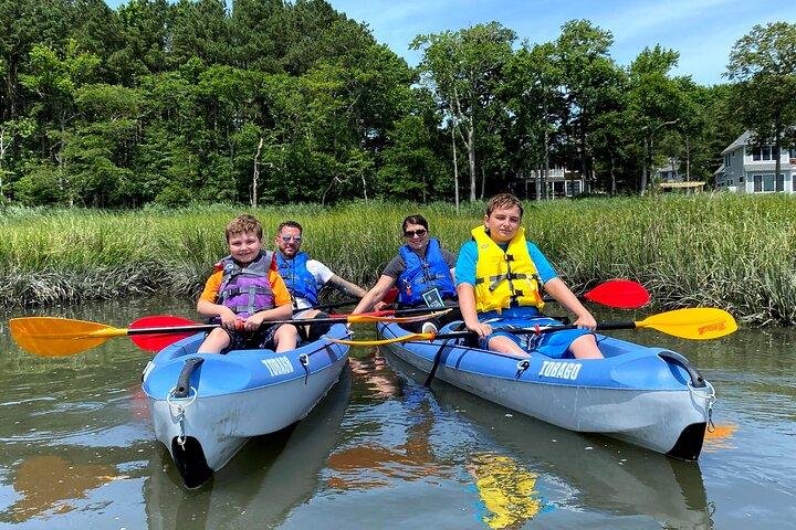 Alquiler de kayak tandem en la bahía de Rehoboth