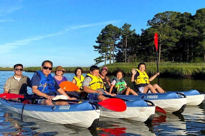 Alquiler de kayak tandem en la bahía de Rehoboth
