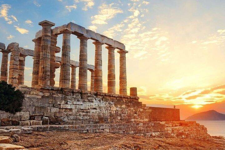 Visita privata di un'intera giornata ad Atene e Sounio con autista