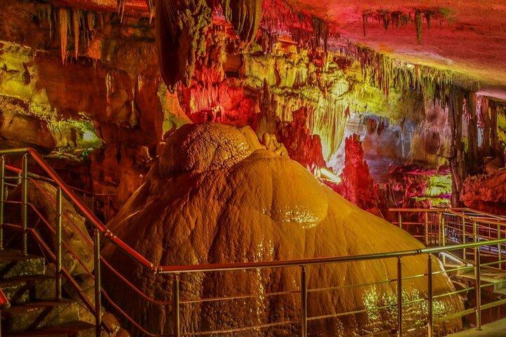 Martvili Canyon, Prometheus Cave och Kutaisi från Batumi.