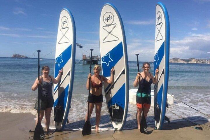 Lille gruppe paddle-surfoplevelse i Benidorm