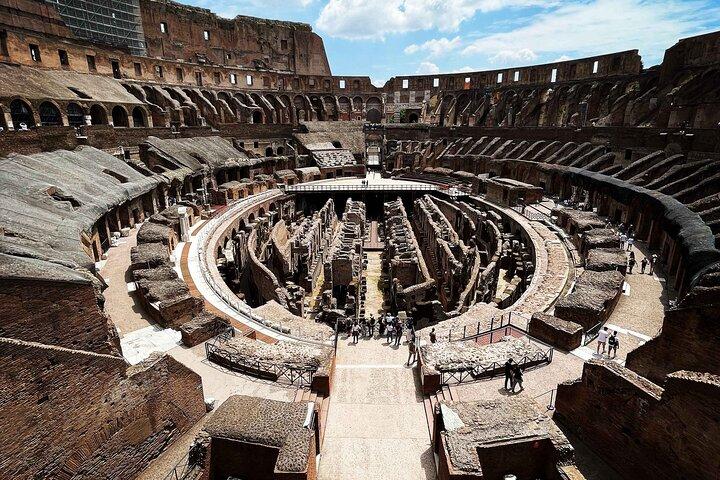 Exclusive Colosseum Arena & Underground Pvt Tour Options