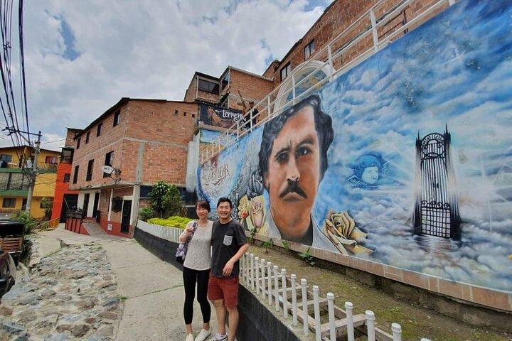 Graffiti Tour Medellin, herunder Pablo Escobar-steder
