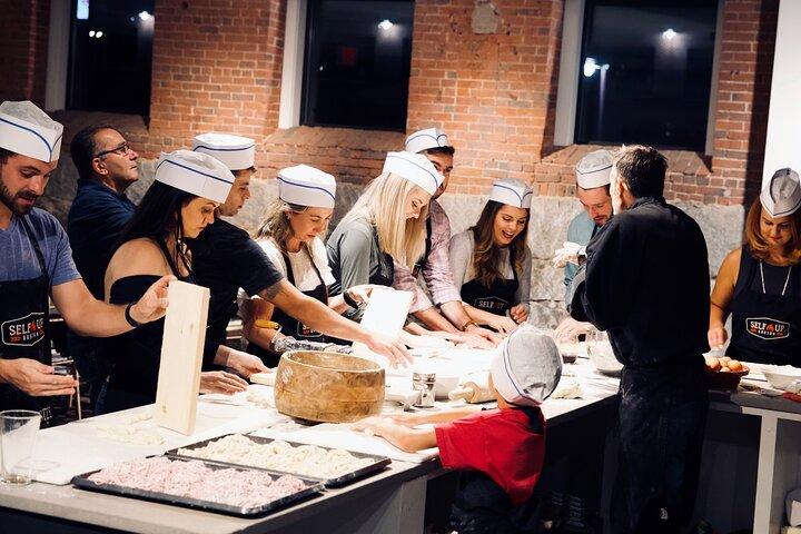 Cena italiana con Tiramisu Finale en Boston