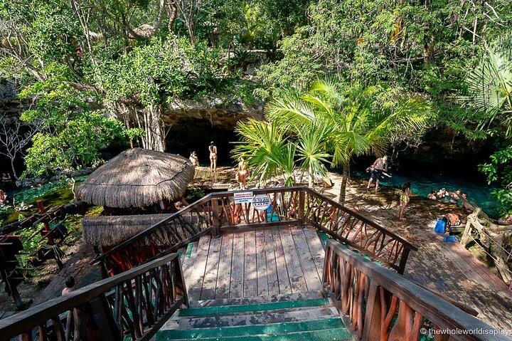 Tulum-områdets upplevelser guidad e-cykeltur - 3 Cenotes snorkling/sim & lokal lunch