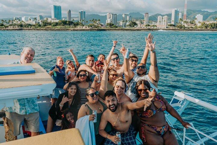 Paradise Waikiki Sunset Cruise + LIVE DJ + SWIMMING