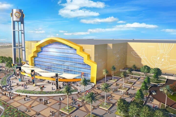 Warner Bros World with Grand Mosque Tour from Dubai