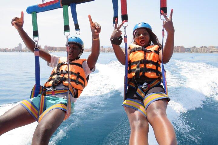 Parasailing Benalmadena - De højeste flyvninger på Costa