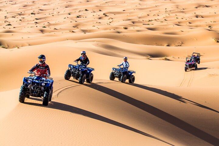 Quads en Merzouga Dunes Desert Erg Chebbi