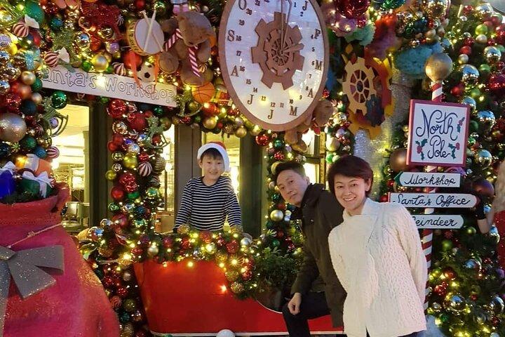 ロンドン・プライベート・クリスマス・ライツ・タクシーツアー(ピックアップ付き)