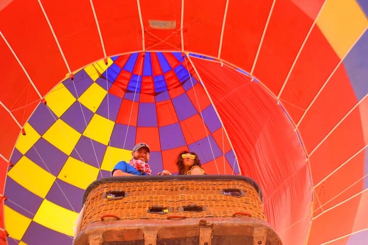 Sunrise Hot Air Balloon Ride Over Luxor