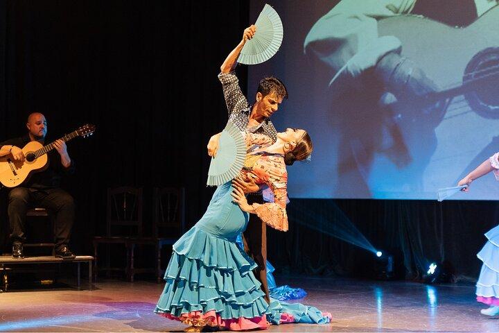 Spectacle de flamenco espagnol à Puerto de la Cruz