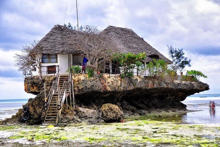 Dolphin Tour; Kuza Cave Tour; Paje Beach; The Rock Restaurant; Jozani Forest