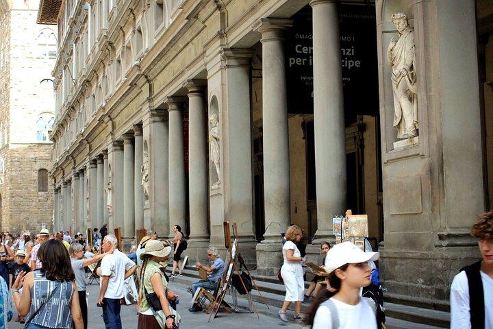 Florence : visite audio-guidée de la Galerie des Offices dirigée par le guide
