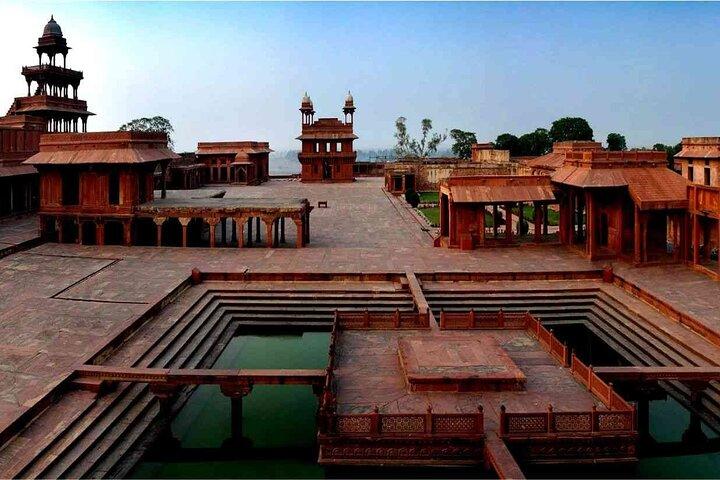 Excursión privada a Fatehpur Sikri desde Agra con visita a Mehtab Bagh