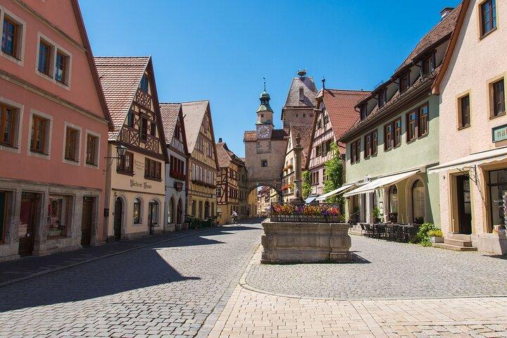Heldags privat tur til Rothenburg ob der Tauber fra Frankfurt
